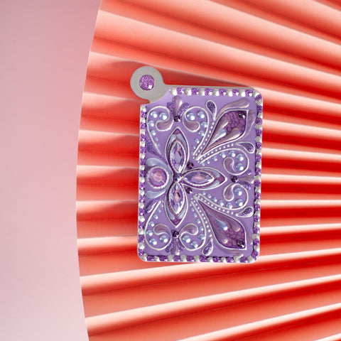 Light Violet Pocket Mirror