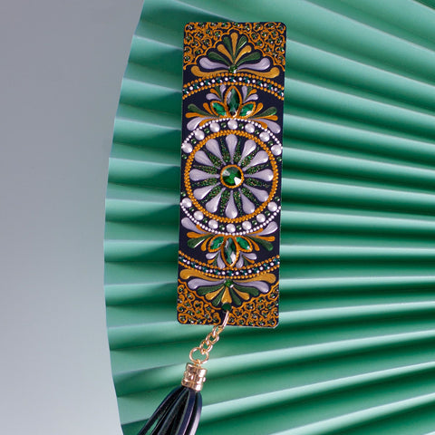 Emerald Mandala Bookmark