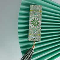 Green Mandala Bookmark