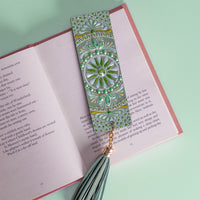 Green Mandala Bookmark