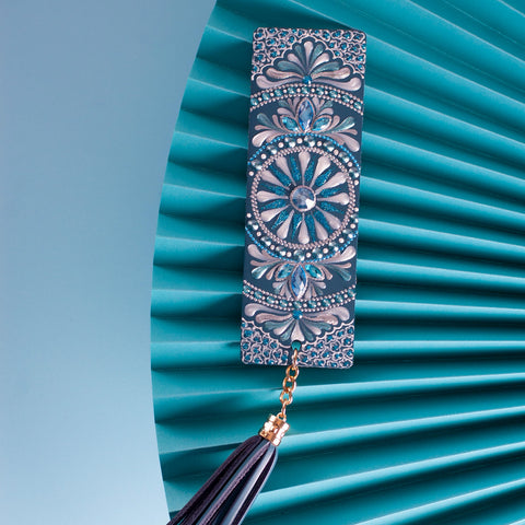 Blue Mandala Bookmark