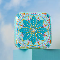 "Blue Clematis" Jewellery Box