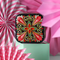 "Red Amaryllis" Jewellery Box